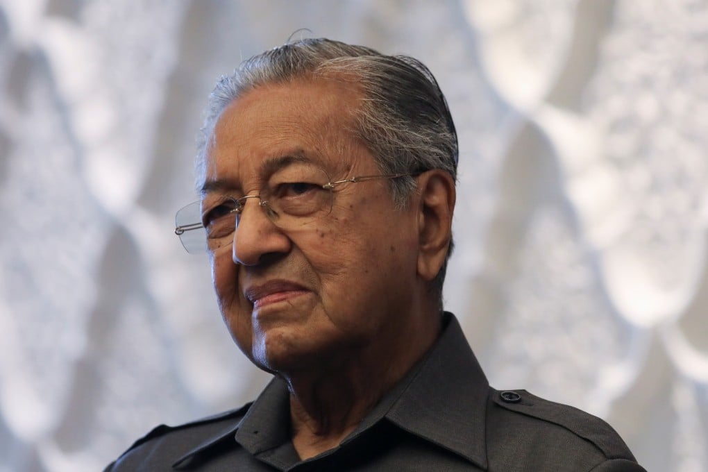Malaysia's former prime minister Mahathir Mohamad reacts during an interview in Kuala Lumpur in October. Photo: Reuters