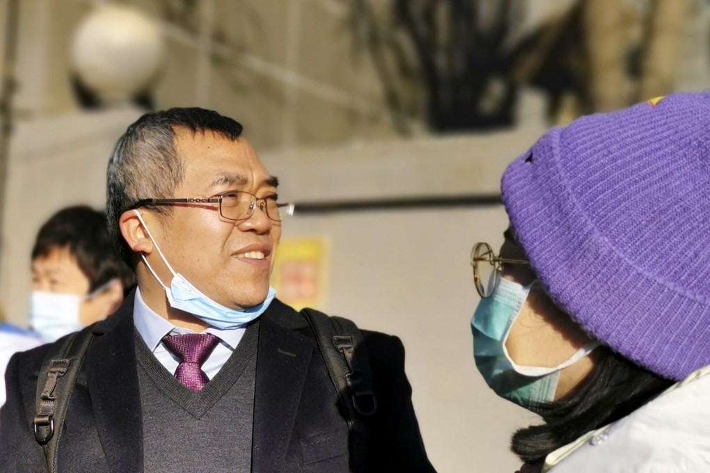 The Chaoyang district justice bureau in Beijing suspended Zhou Ze for breaking a government regulation on lawyers’ conduct. Photo: Handout