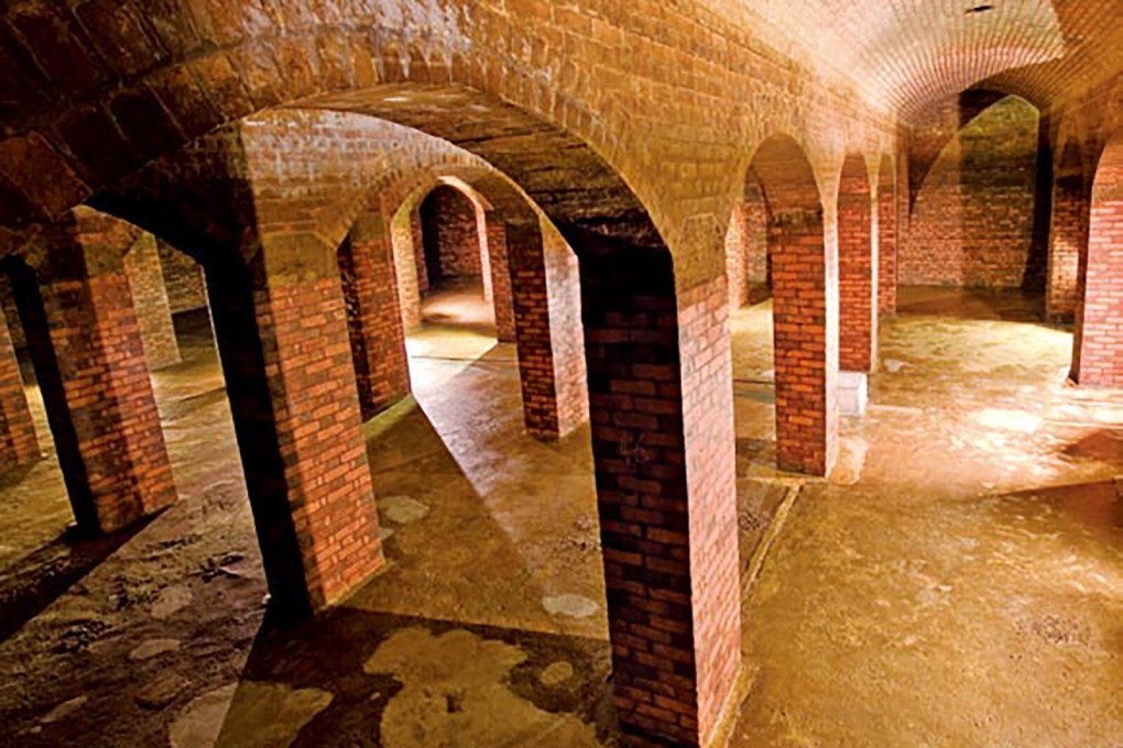 The former Hatton Road service reservoir, which was demolished in 2011. Photo: Handout