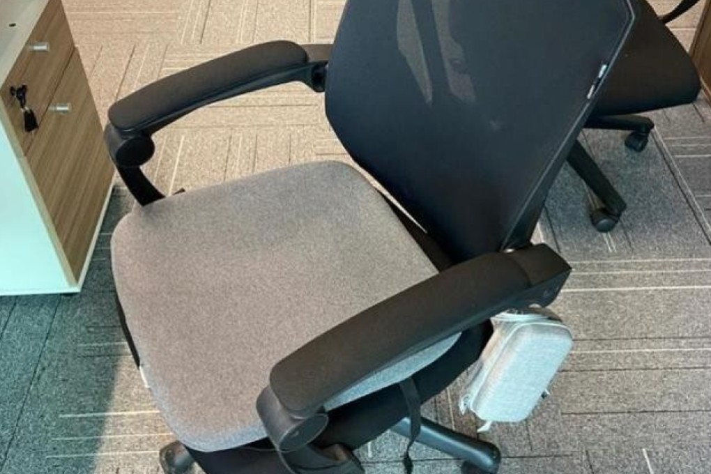 The “smart cushion” distributed to staff at Hebo Technology in Hangzhou, China, that can not only monitor the vital signs of the chair’s occupant but also their absences from their desk.