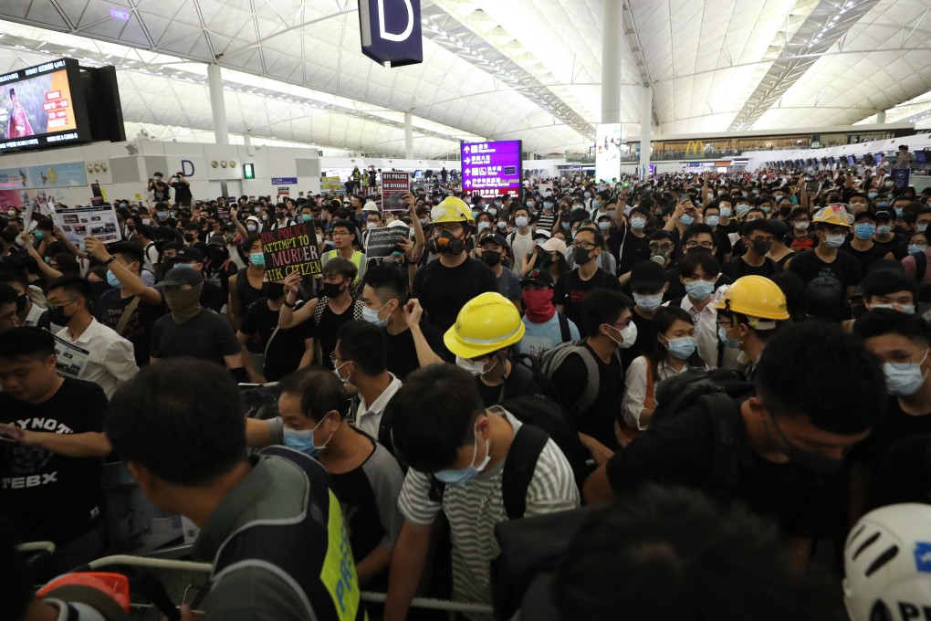 Hong Kong’s airport was crippled by protesters in 2019. Photo: Sam Tsang