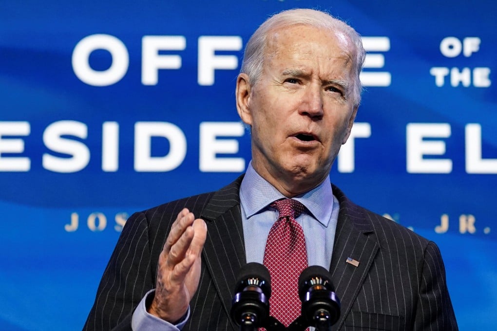 US President-elect Joe Biden. Photo: Reuters