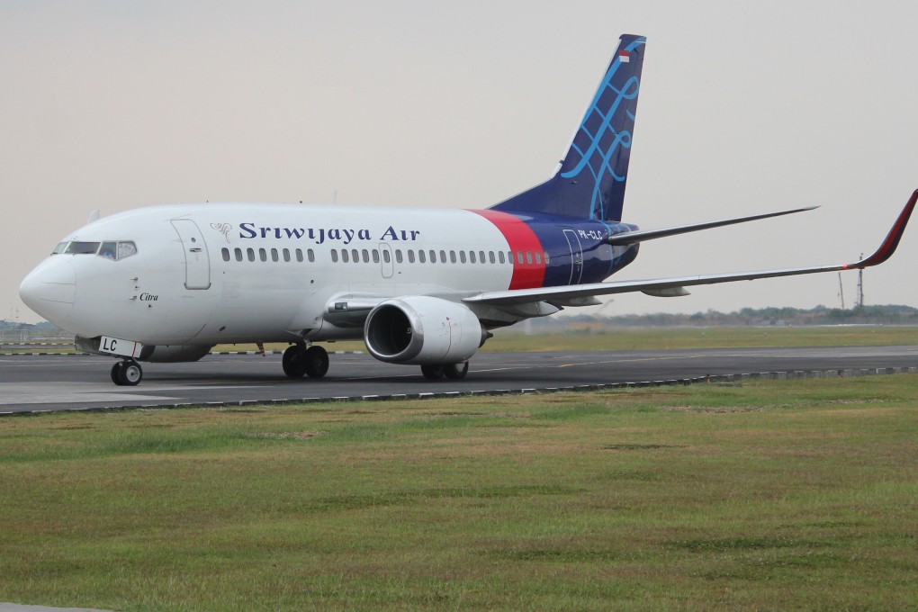 A plane operated by Indonesian carrier Sriwijaya Air lost contact after taking off from Jakarta's airport. Photo: EPA-EFE