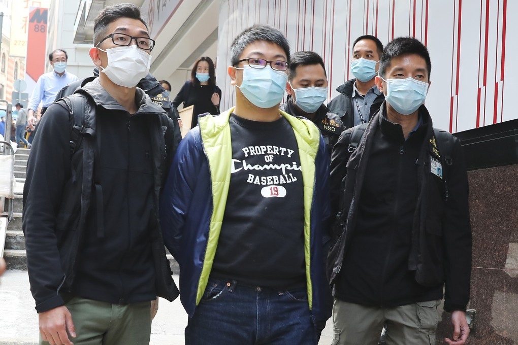 Sai Kung District Council chairman Chung Kam-lun, was among 53 people arrested on Wednesday under the national security law. Photo: May Tse