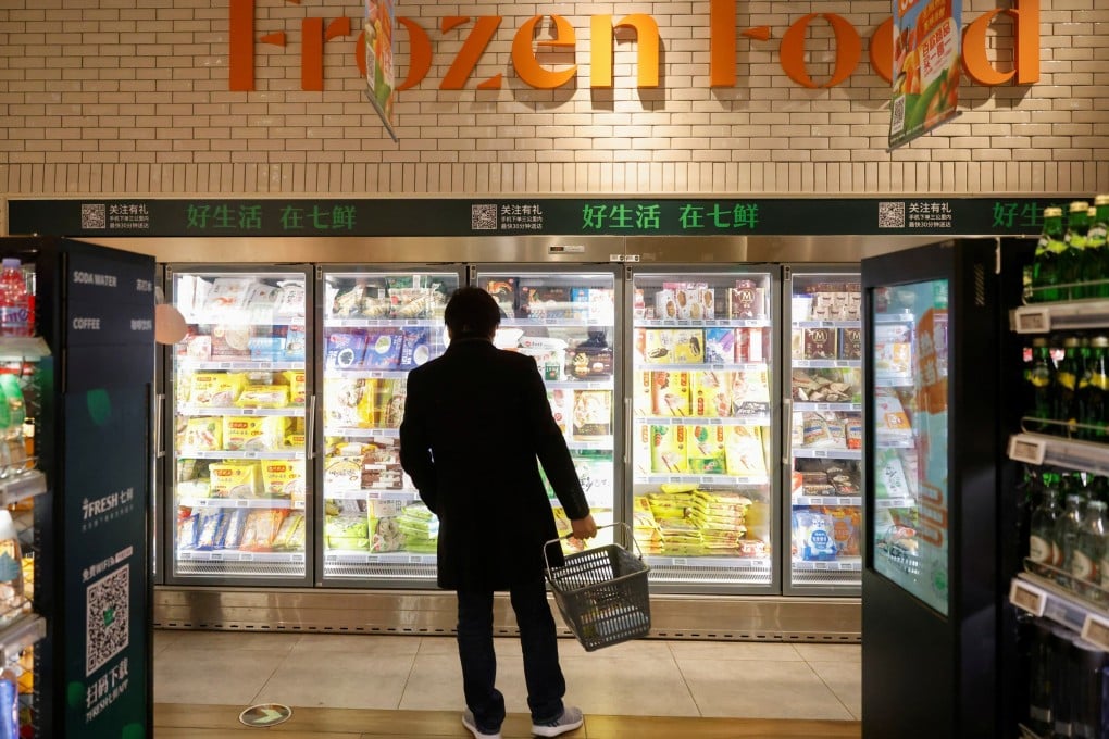 China’s official consumer price index (CPI) rose to 0.2 per cent in December from a year earlier – XX from minus 0.5 per cent in November. Photo: Reuters