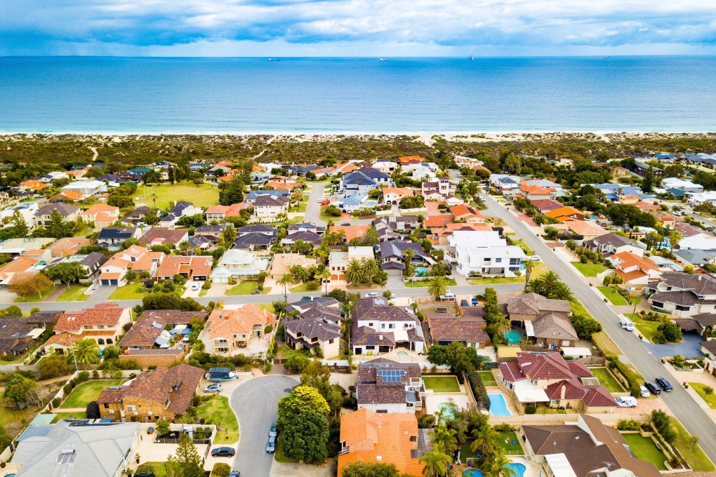 Suburban homes in Perth, the state capital of Western Australia. Photo: Shutterstock