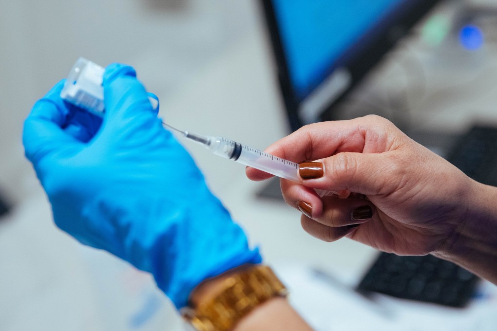 A nurse prepares a Covid-19 vaccine at the Bathgate Post Office vaccination facility in the Bronx, in New York. Photo: Reuters