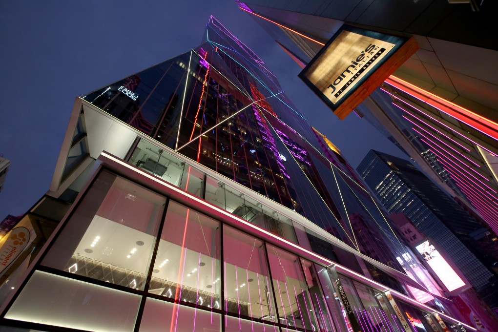 Qi Feng Capital, which owns the V-Point building in Causeway Bay, is planning a pop-up that will bring together eight to 10 streetwear brands and collectors next month. Photo: Robert Ng