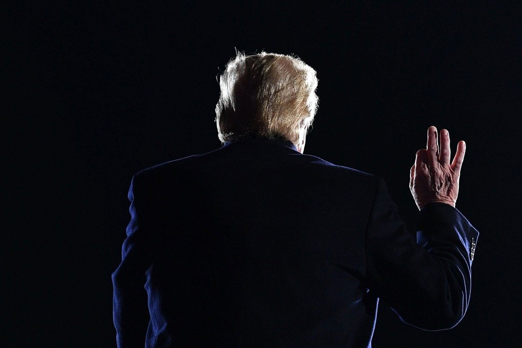 US President Donald Trump speaks at a rally in Georgia on January 4. Photo: AFP