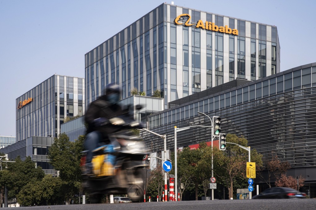 Alibaba’s offices in Shanghai. The e-commerce giant, along with rival Tencent, leads Chinese companies on the inaugural Hurun Global 500 list. Photo: Bloomberg