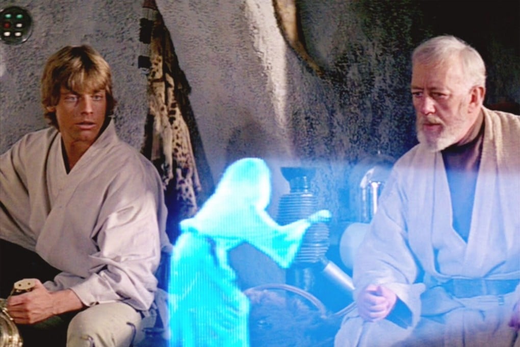 The hologram scene from Star Wars that inspired IKIN’s upcoming smartphone hologram technology. Photo: Star Wars
