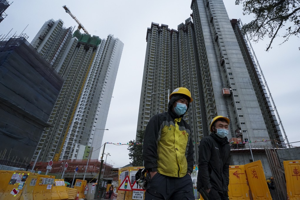 General view of public housing project Queen's Hill House by Hong Kong Housing Authority in Fanling. Photo: Felix Wong