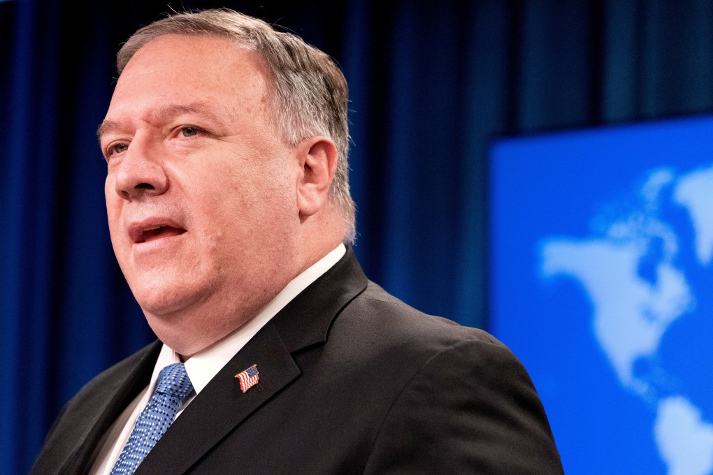US Secretary of State Mike Pompeo has announced an end to restrictions on American officials’ contact with Taiwan. Photo: Reuters