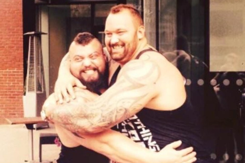 Eddie Hall and Hafthor Bjornsson are arch enemies, but that was not always the case. Photo: Facebook