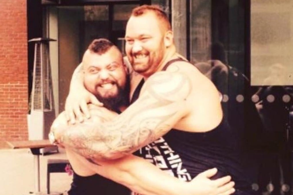Eddie Hall and Hafthor Bjornsson are arch enemies, but that was not always the case. Photo: Facebook