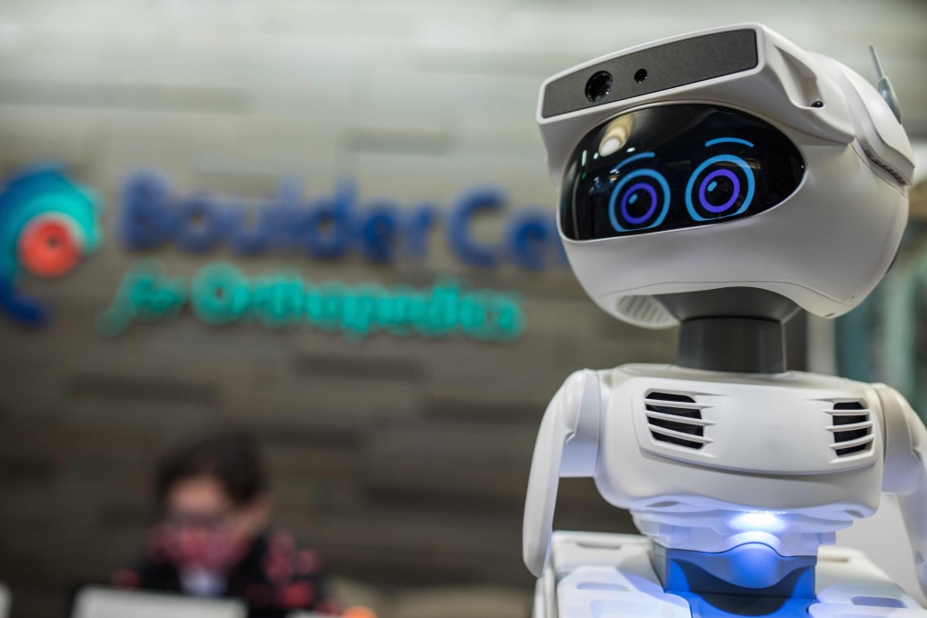 The pandemic is helping robots like this one from Misty Robotics prove their worth – and they take centre stage at CES 2021, the world’s biggest consumer electronics show. Photo: AFP