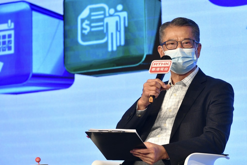 Hong Kong finance minister Paul Chan. Photo: SCMP