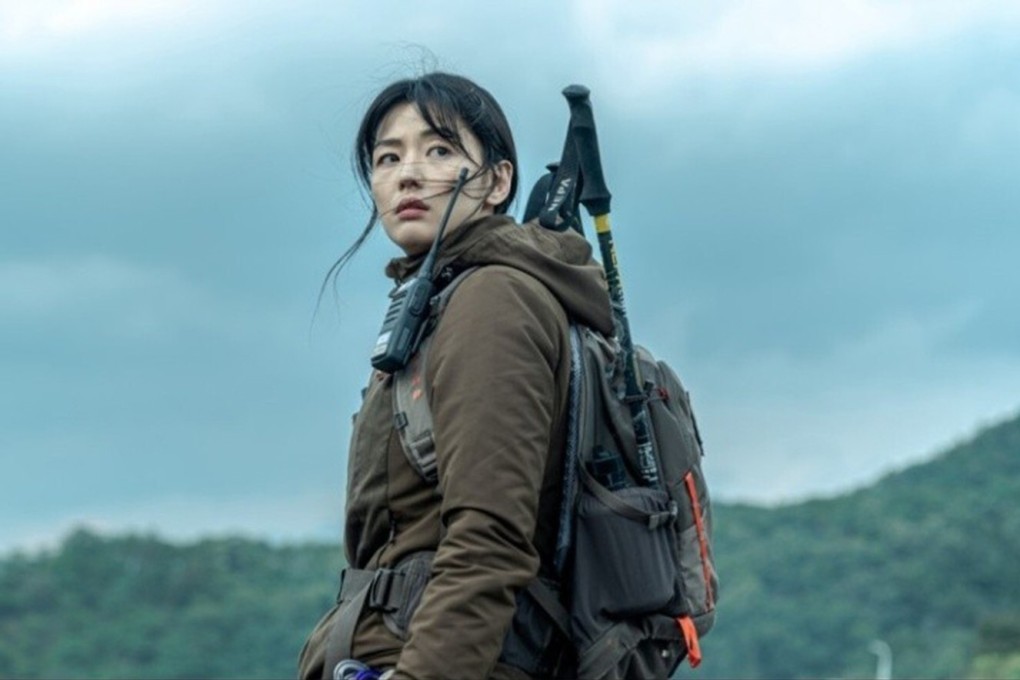 Jun Ji-hyun in a still from Cliffhanger.