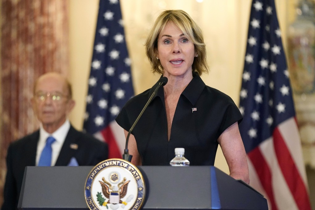 US ambassador to the UN Kelly Craft had been expected to arrive in Taiwan on Wednesday. Photo: AP
