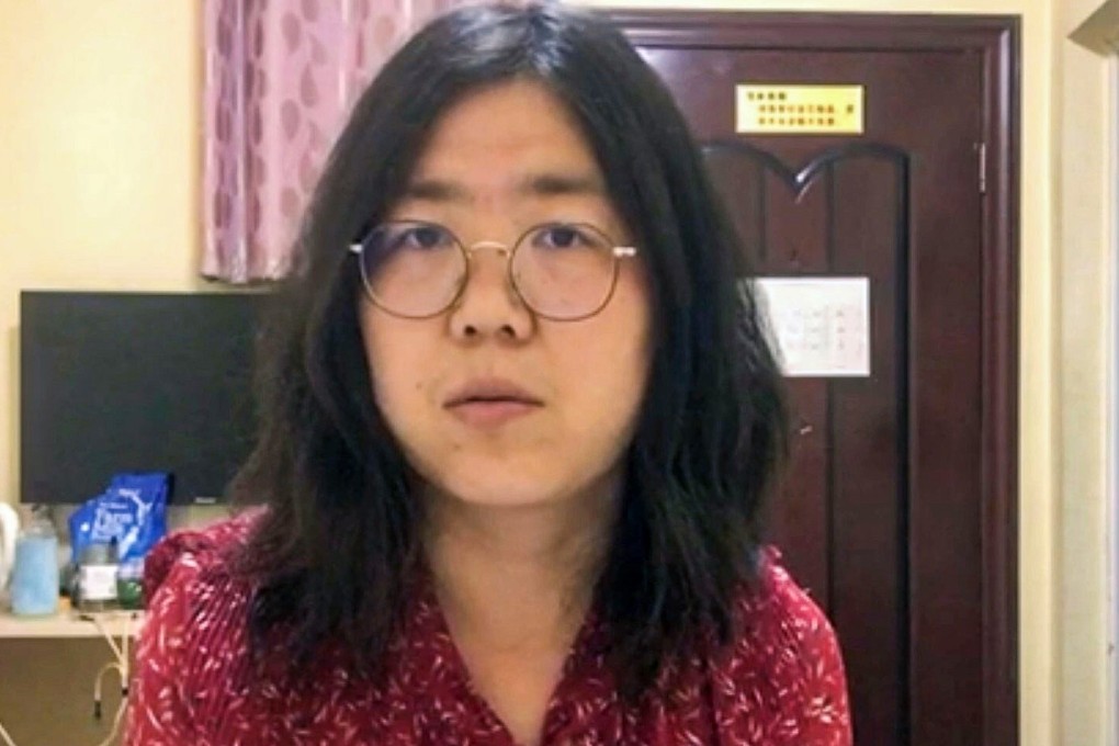 Zhang Zhan was sentenced to four years in prison for reporting on the Covid-19 outbreak in Wuhan. Photo: Handout