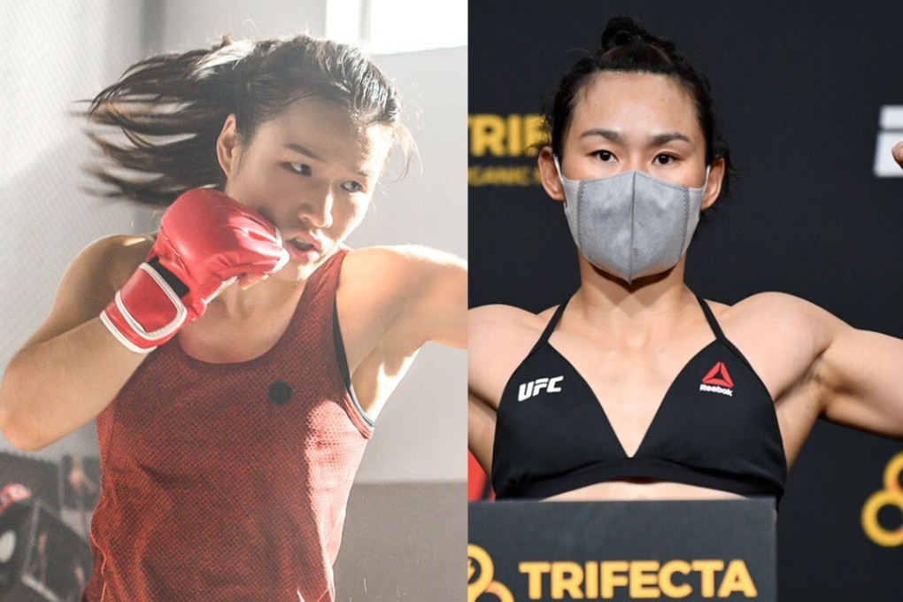 Zhang Weili and Yan Xiaonan are on a collision course in the UFC strawweight division. Photo: Xinhua (left), Jeff Bottari/Zuffa LLC (right)