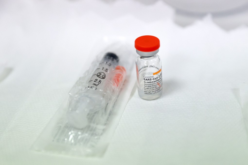 Brazilian researchers say the CoronaVac vaccine has a general efficacy rate of about 50 per cent. Photo: EPA-EFE