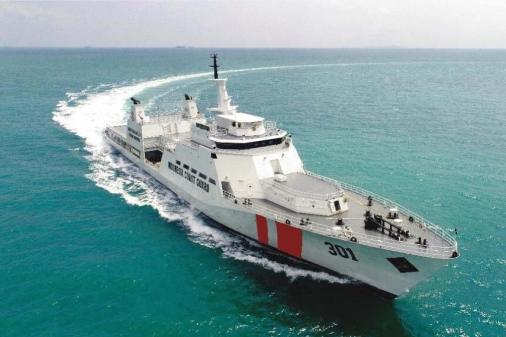 An Indonesian maritime security agency ship. Photo: Handout