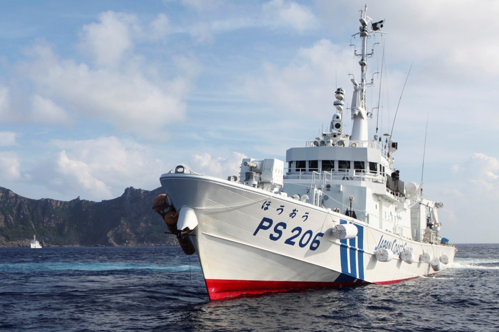 A Japan Coast Guard vessel. Photo: Reuters