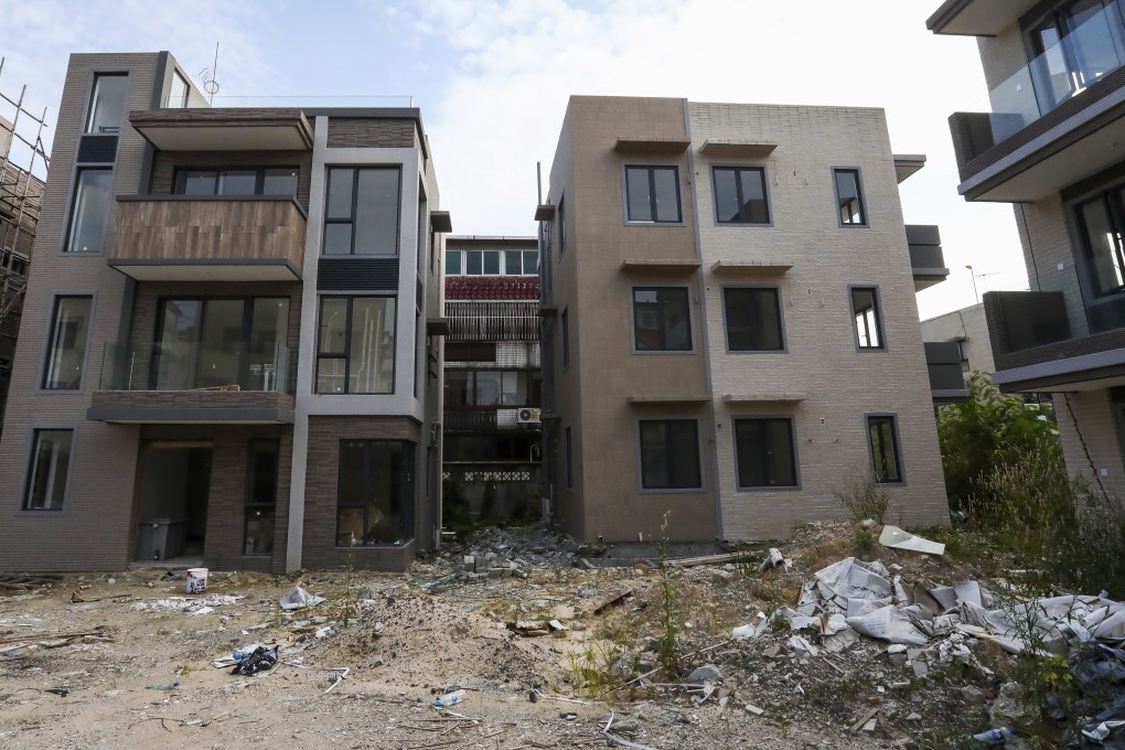 The small-house policy, introduced in 1972, allows male indigenous villagers of the New Territories to each build a house on land owned by themselves or the government. Photo: Jonathan Wong