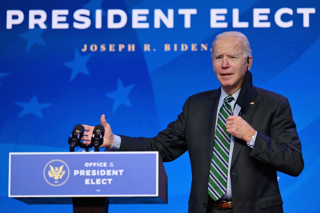 US President-elect Joe Biden introduces nominees for his science team, as his chief of staff announced he plans an early blitz of executive action. Photo: AFP