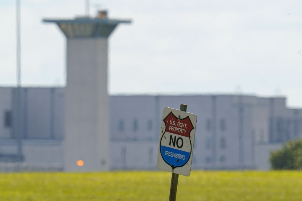 The federal prison complex in Terre Haute, Indiana. All federal prisons in the United States have been placed on lockdown. Photo: AP