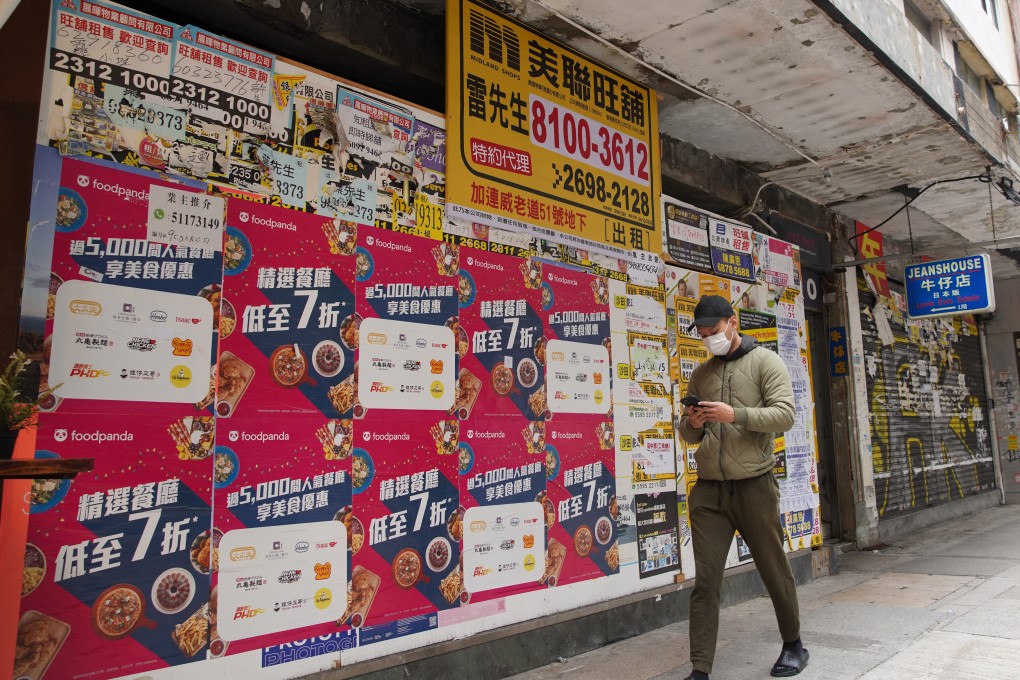 A number of Hong Kong businesses have closed down amid the Covid-19 pandemic. Photo: Winson Wong