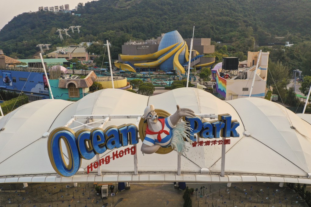Ocean Park has been closed since December 2 because of the Covid-19 pandemic. Photo: Winson Wong