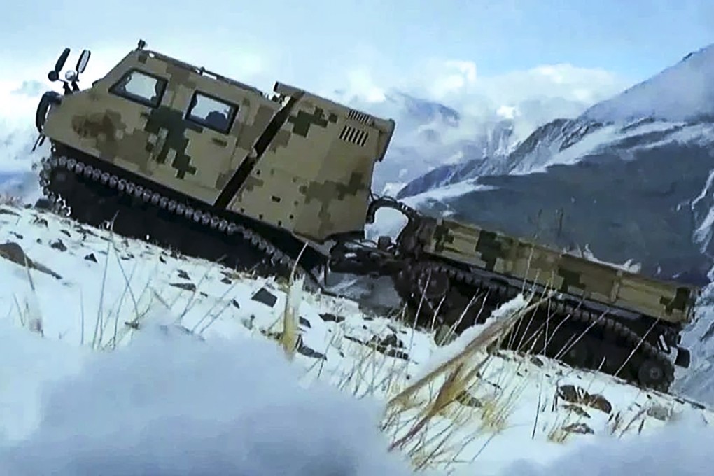 The all-terrain vehicle was featured in a report on state broadcaster CCTV’s military channel. Photo: CCTV
