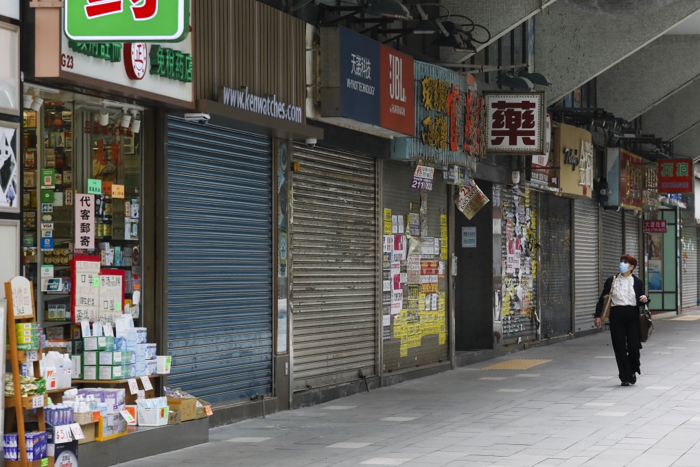 The new year will bring an improvement to the tragic local property scene, like one here in along a row of shop houses in Tsim Sha Tsui in December 2020. Photo: K.Y. Cheng