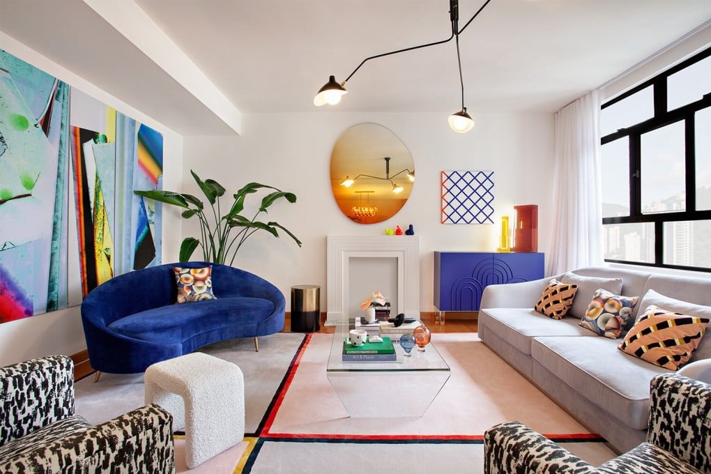 Scott and Katie Evans’ flat on The Peak, designed by Ana Foster-Adams. Photography: Denice Hough