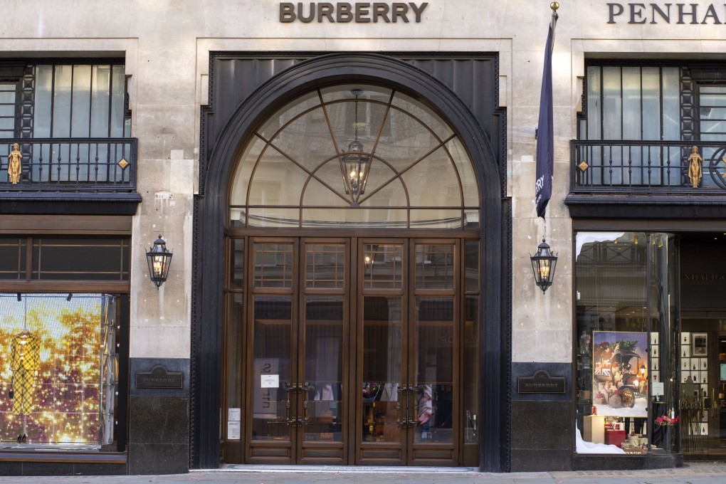 Burberry’s flagship store in Regent Street is closed during London’s tier-four restrictions. Photo: LightRocket via Getty Images