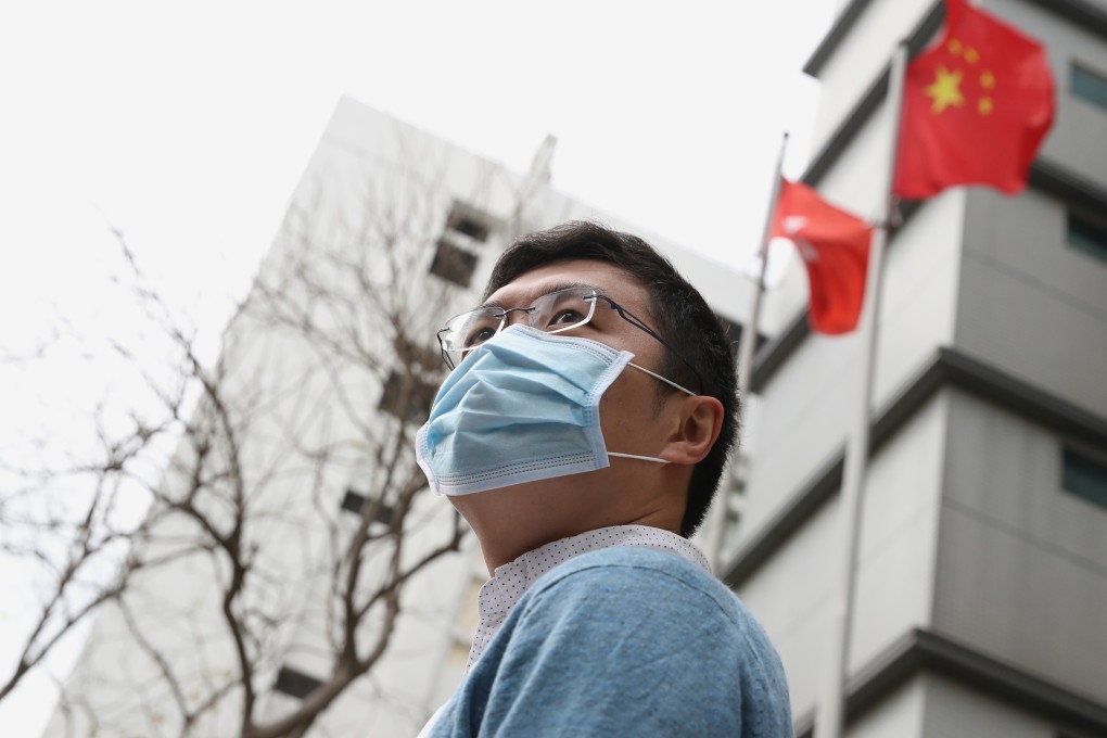 Au Nok-hin at the Kowloon City Magistrates' Courts in Kowloon City on April 24, 2020. Photo: Winson Wong