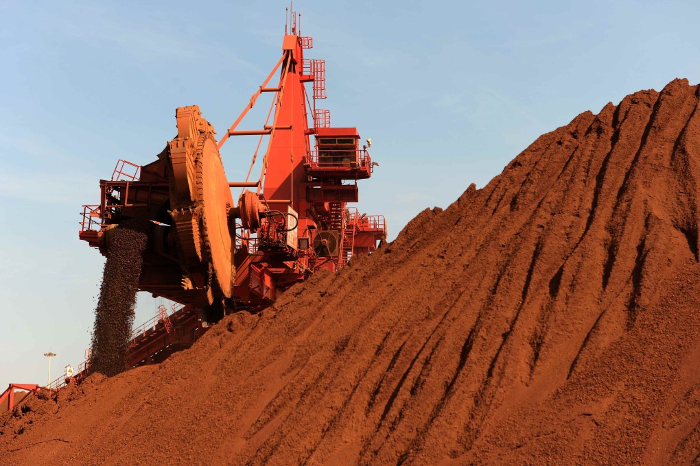 China churned out a record 1.05 billion tonnes of crude steel in 2020, with demand boosted by Beijing stimulus for infrastructure. Photo: AFP