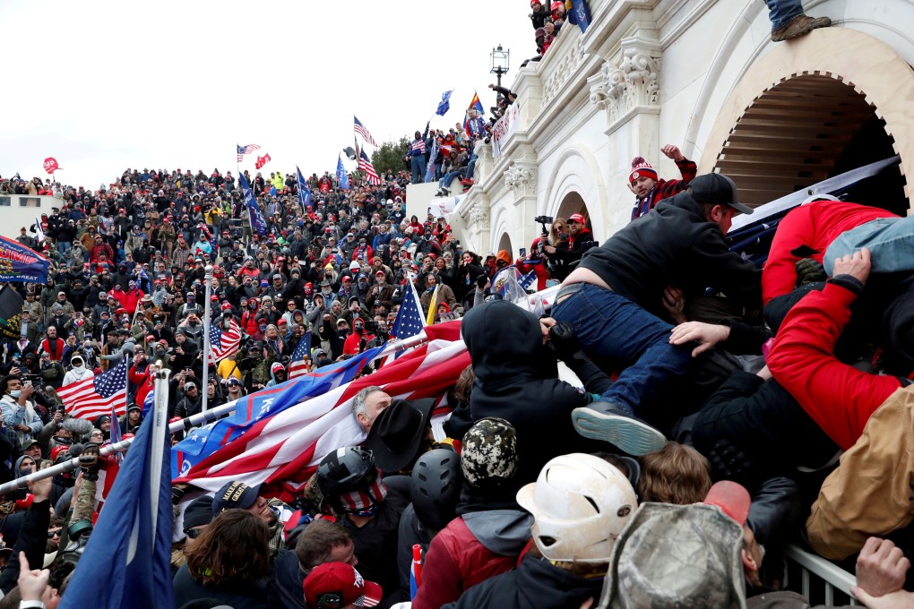 Pro-Trump protesters storm into the US Capitol on January 6. File photo: Reuters