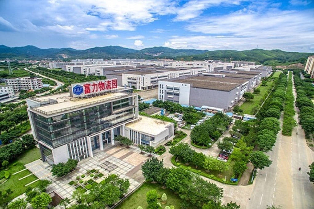 Guangzhou International Airport R&F Integrated Logistics Park in Guangzhou. Photo: SCMP Handout