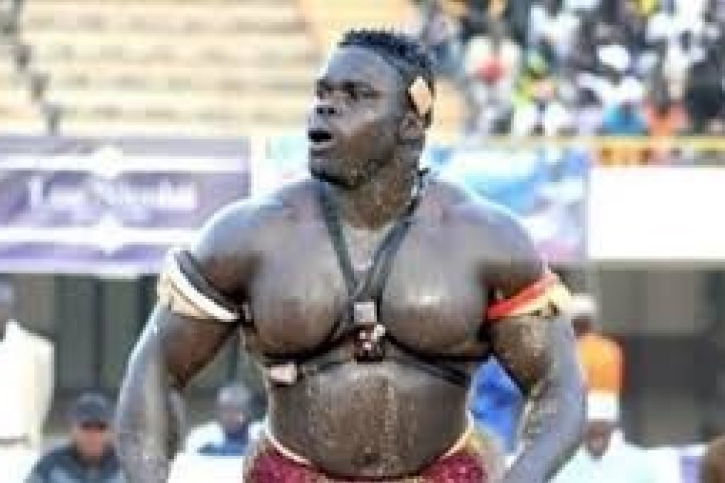 Oumar 'Reug Reug' Kane is the undefeated heavyweight champion of Senegalese wrestling. Photo: Instagram