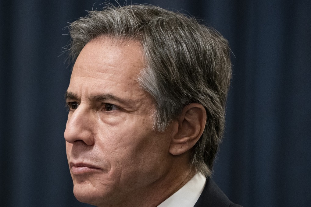 Antony Blinken speaks during his confirmation hearing to be secretary of state before the US Senate Foreign Relations Committee in Washington, saying he would work to revitalise damaged American diplomacy. Photo: EPA-EFE