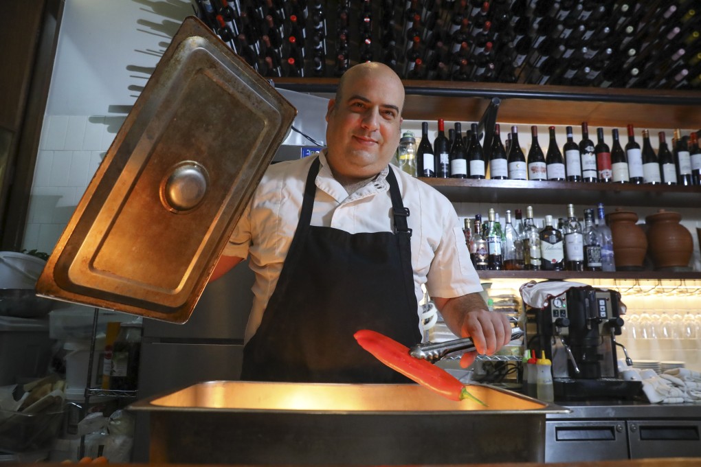 Chef Asher Goldstein at Francis in Wan Chai. Photo: SCMP / Dickson Lee