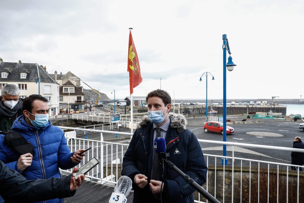 French Secretary of State for European Affairs Clement Beaune, right. Photo: AFP