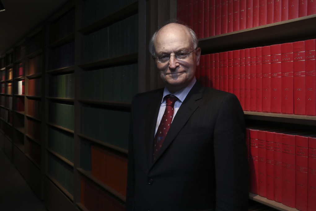 “On the one hand, I don’t like violent demonstrators, and on the other hand, I don’t like the authorities that abuse their power,” newly appointed Bar Chairman Paul Harris said. Photo: Jonathan Wong