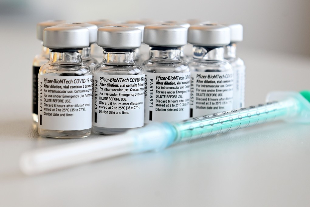 The WHO said the risk-benefit balance of the Pfizer vaccine “remains favourable in the elderly.” Photo: AFP