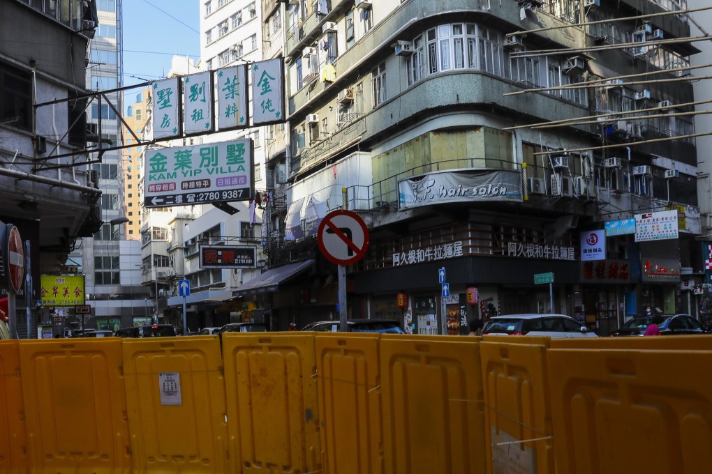 Around 150 residential buildings in Yau Tsim Mong district will be targeted by the lockdown. Photo: Dickson Lee