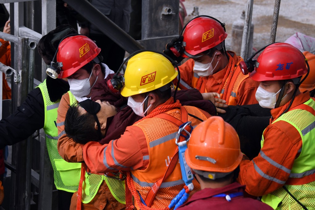 The deaths were confirmed a day after 11 miners were rescued. Photo: Xinhua