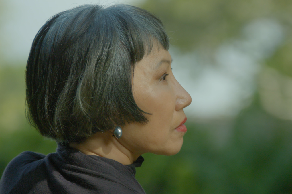 Author Amy Tan in a still from the documentary feature Amy Tan: Unintended Memoir. The film was made by James Redford, son of cinema legend Robert, who died from cancer before it was finished. Photo: Courtesy of KPJR Films